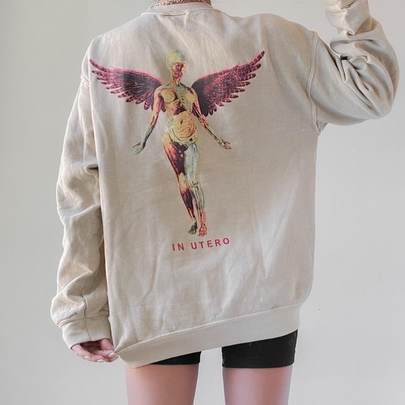 Urban Outfitters Tops - Urban Outfitters NRVANA Crew-Neck Sweatshirt